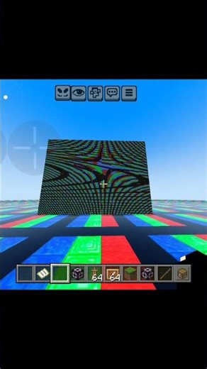 Insane Minecraft Optical Illusion Build 😳🔥 #minecraftshorts