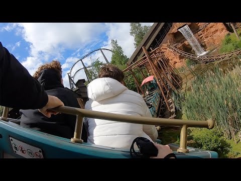 Calamity Mine - onride/POV | Walibi Belgium 2025