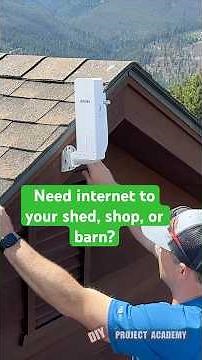 How to Beam Internet to a Shop, Barn, or Garage | Fast and Easy