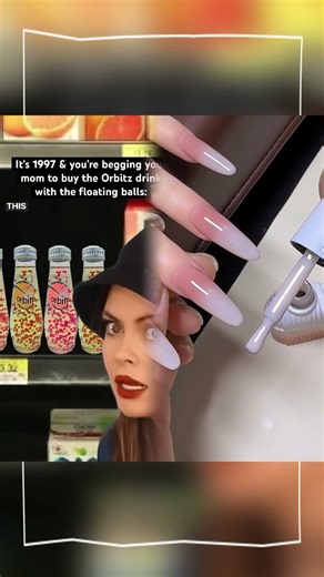 #90skids were fascinated by the Orbitz fruit drink with the floating balls! #nostalgia #90s