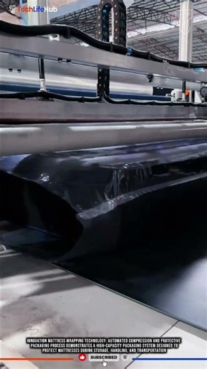Mattress Wrapping Technology: Automated Compression and Protective Packaging Process #tech