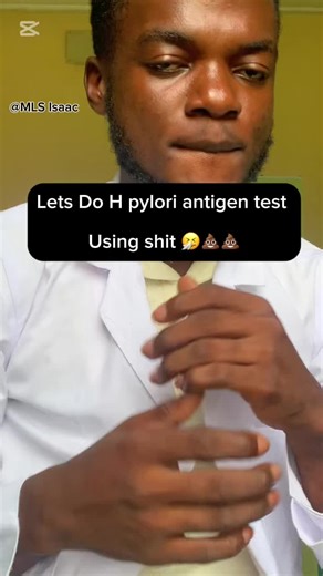 Lab procedure for antigen test of H pylori using fecal sample #CapCut #medicallaboratorytechnician #hpyloriinfection #laboratory #laboratorytest