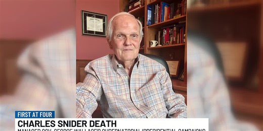 Charles Snider, manager of former Gov. George Wallace's campaigns, dies