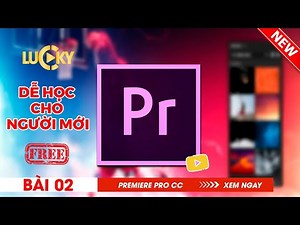 Bài 2: Cách cắt, ghép, chỉnh sửa video và sử dụng công cụ trong Adobe Premiere pro cc