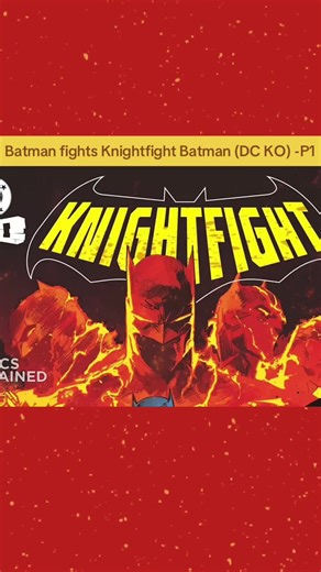 Batman fights Knightfight Batman (DC KO) -P1 #dcu #batman #dc #viral #comic