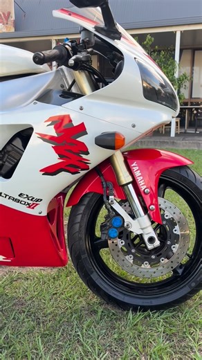 2.1K reactions · 75 shares | Yamaha R1 1998 first of model. highly collectable model! only 5xxxklms on the clock #yamaha #r1 #yamahar1 | Centrepoint Wholesale | Facebook