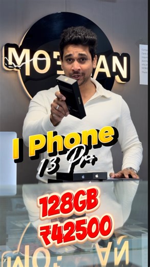 Mobizan_Sure to Shop | Model : I Phone 13 Pro Storage : 128/256 100 % condition Warranty: 2Month Store Warranty with bill ₹42500/45000 Book your... | Instagram