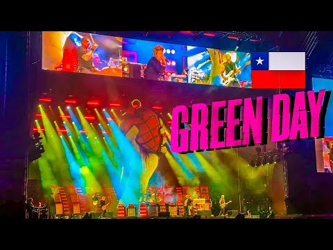 GREEN DAY LIVE in CHILE | August 30, 2025 🔥🔥🔥