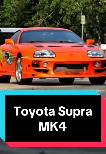 Toyota Supra MK4: Performance and Styling Overview