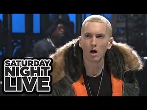 Eminem Performs "Berzerk" and "Survival" with Skylar Grey on SNL