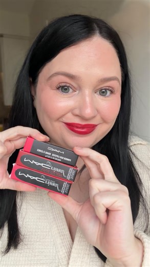 Leah Johnson | lipstick & beauty on Instagram: "Which red is your fave!? MAC Cosmetics Lipstick @maccosmeticscanada . . #maccosmeticscanada #maclipsticks #maclips #redlips #boldlip Red Lipstick * Red Lips * Holiday Glam * Bold Lipstick * Toronto Red Lipstick * MAC Lipstick * MAC Lips"