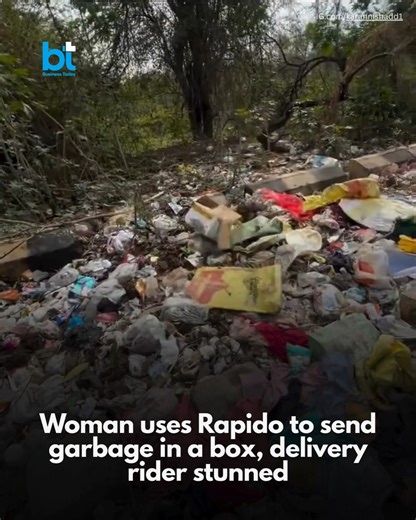 A woman’s decision to book a delivery through the porter service via Rapido left a delivery boy stunned. Why? Because, the sealed package he was asked to deliver contained nothing but garbage. Shared in a now-viral post on X by Hindu Pride, it was described how the Rapido delivery boy arrived at the pickup location where the woman handed him a sealed cardboard box filled with goods. Before leaving, he politely asked whether the payment would be made online or in cash, to which she replied, "It’s