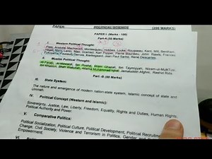 How to cover Political Science? Syllabus Dissection |How to make precise notes