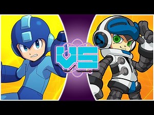 MEGA MAN vs BECK! (Mega Man vs Mighty No. 9) | REWIND RUMBLE!