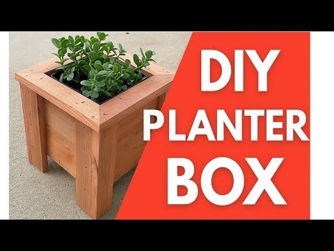 $4 One Picket Planter Box-Easy DIY for Small Spaces