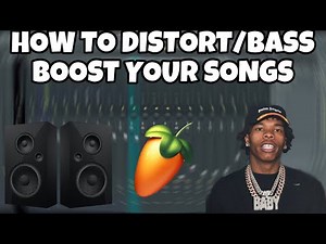 How to Distort/Bass Boost your Song on FL Studio *VERY EASY*