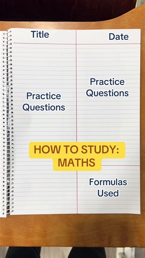 Aesthetic and Efficient Maths Notes Organizing Guide