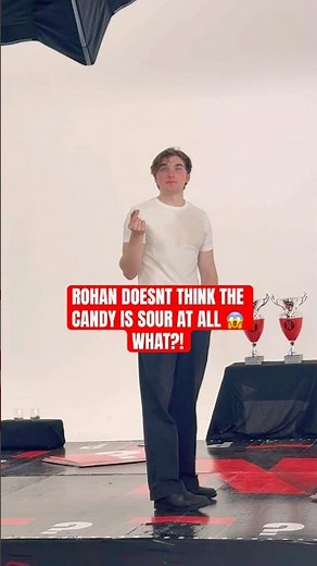 ROHAN DOESNT THINK THE CANDY IS SOUR AT ALL😱WHAT?! #salishmatter #jordanmatter #netflix #sourcandy