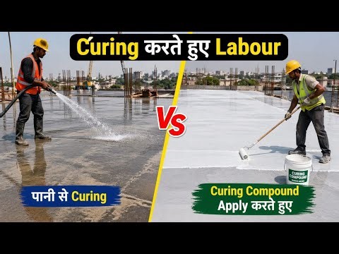 Curing Compound Kya Hota Hai? | Water Curing Ka Best Alternative? @civiltacticspro
