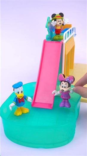 미키 마우스 수영장 세트 Playground Swimming Pool Set for Mickey Mouse & Friends Unboxing and Review Toy