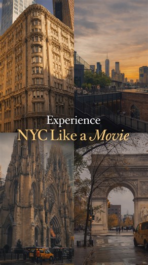 Experience NYC like a movie: moody & iconic New York vibes