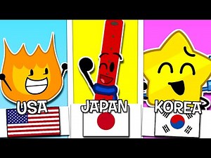 Object Shows in DIFFERENT COUNTRIES!