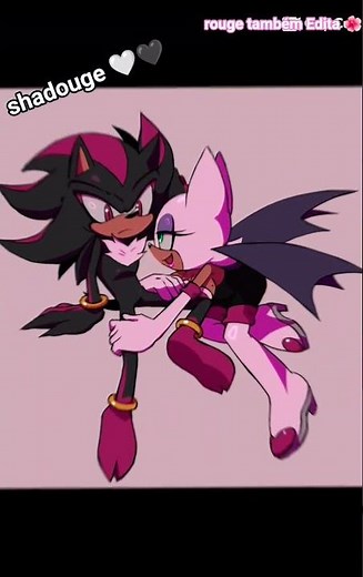 shadouge 🤍🖤#shadouge 🦇🦔#youtubeshorts #shadowrouge #rougeshadowedite#shadowoouriço #rougebet 💗💎#edit