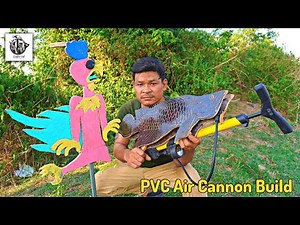 PVC Air Cannon Build | How to Make Air Cannon at Home | How to Make a Compressed Air Cannon at Home