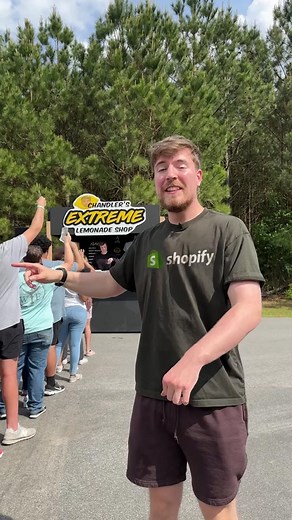 The list of flavors though 🫢 @shopify and I are flying one entrepreneur out to North Carolina to meet me and to be in one of my next videos. Stitch this video by Monday, April 24 at 11:59PM EST with #pitchmrbeast to enter!!! 18 and geographic restrictions apply - see link in bio for full rules.