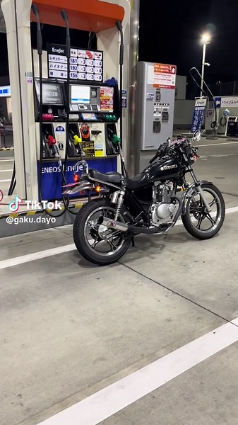 スズキGN125での毎日のライディング