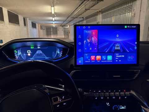 Peugeot 5008 -2019 - Monitor 13.3 CarPlay Android Auto