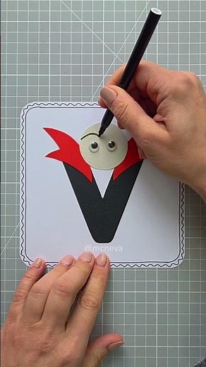 Letter V Craft | V is for Vampire | A-Z