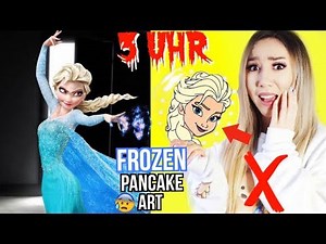 EINBRUCH ELSA in meinem HAUS (mache niemals FROZEN 2 PANCAKE ART 3 UHR Nachts)