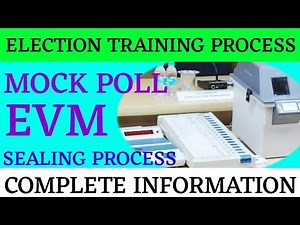 Election training 2023| EVM BU,CU,VVPAT CONNECTION | EVM MACHINE DEMO | Kvtechniques|