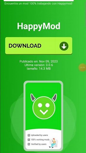 Cómo descargar happymod