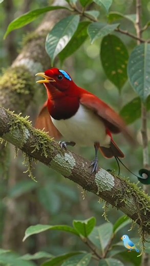 King Bird-of-Paradise Performs A Dazzling Rainforest Courtship Dance 🐦