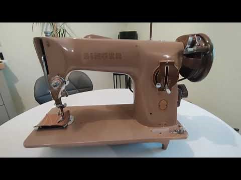 Singer 201K Brown Semi Industrial Heavy Duty Electric Sewing Machine