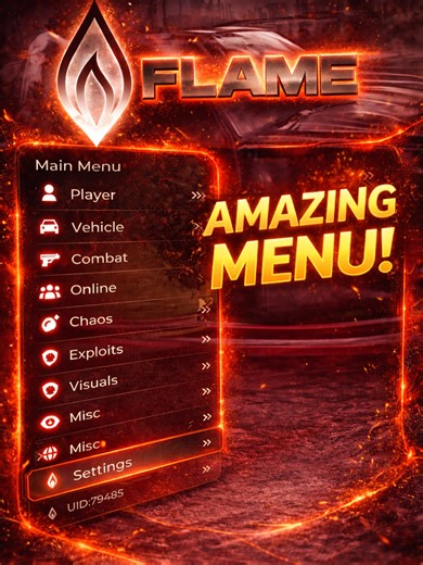 FLAME: El Menú Definitivo para Fivem