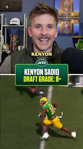 Thoughts on the Jets selecting Kenyon Sadiq? #jets #nfldraft