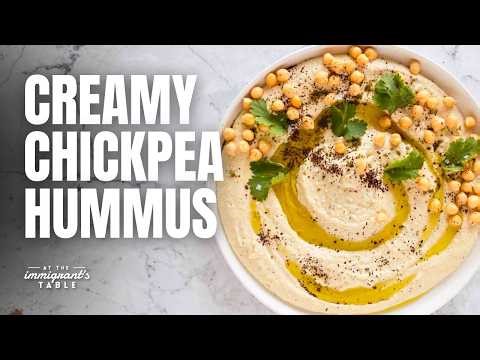 The Creamiest Canned Chickpea Hummus Ever | Ready in Minutes