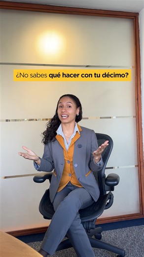 Desde la app MI FONDO invierte tu décimo en un fondo de inversión de FIDUCIA😎☝️ Tu décimo puede ser más que un ingreso extra. Puede ser el comienzo de algo grande🚀 | Fiducia S.A.