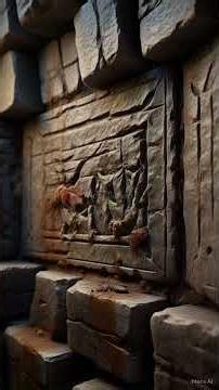Blok Infested Chiseled Stone Bricks di Minecraft tapi Versi AI! #shorts