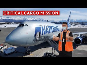 Flying Inside Covid-19 Cargo Response Flights (B747 and B757)