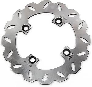 Arashi Rear Brake Disc Rotors for Kawasaki Ninja ZX10R 2004-2017 / Ninja ZX6R ZX600 ZX636 1998-2017 / ZX9R 1998-2003 / Z1000 03-06 /ER6N ER6F 2006-2015 Motorcycle Replacement Accessories