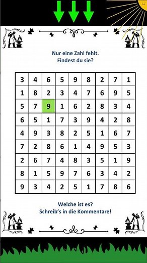 Kostenlose Sudoku zum Ausdrucken oder Online-Lösen