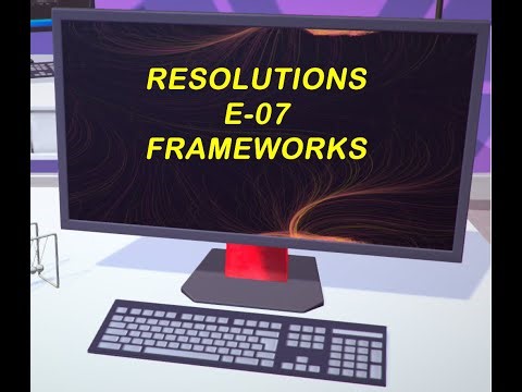 Software Inc.: Resolutions | E-07 - Frameworks; Why use them?