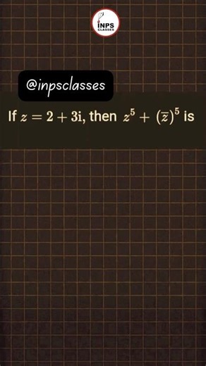 JEE Main Complex Numbers PYQ 🔥 | Nitin Sir Trick | INPS Classes #JEE2026