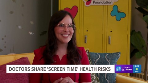 Doctors share 'screen time' health risks