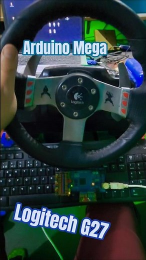 Logitech G27 controlling Arduino 🤖