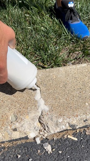 88K views · 429 reactions | Some magic for your concrete! Search Magic Crack Filler on Amazon #toolsinaction #tiacrew #diy #concrete | Tools in Action | Facebook